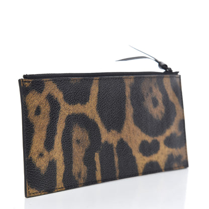Louis Vuitton Monogram Animal Print Felicie Chain Wallet Zippered Insert 2 of 7