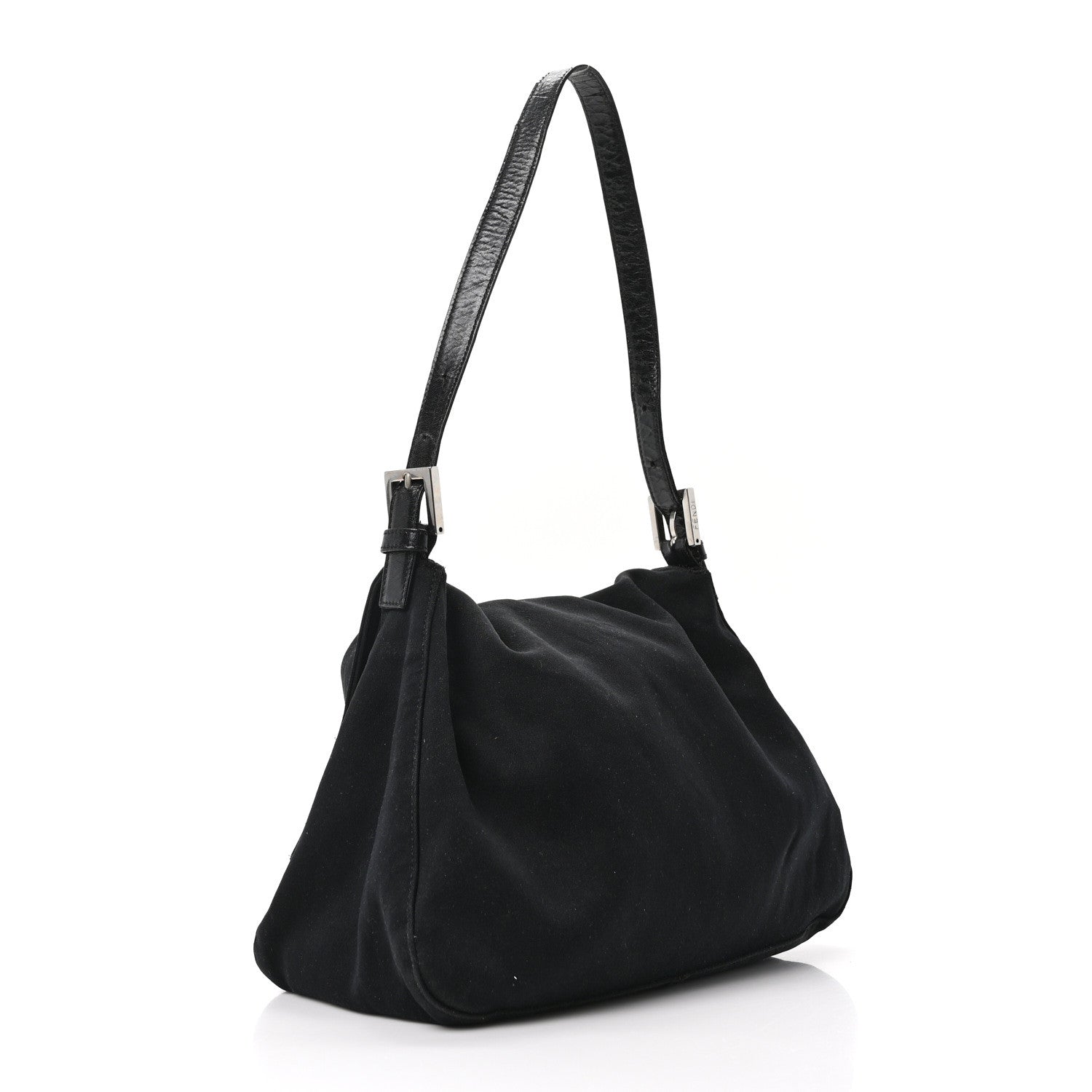 Fendi Neoprene Mama Baguette Black 3 of 9