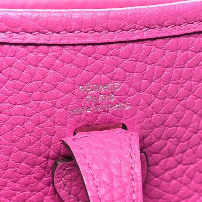 Hermes Taurillon Clemence Evelyne TPM Magnolia 6 of 11