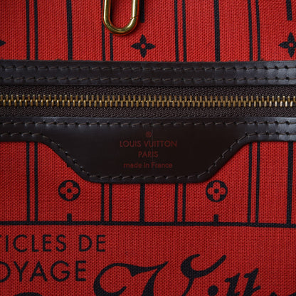 Louis Vuitton Damier Ebene Neverfull MM 5 of 9