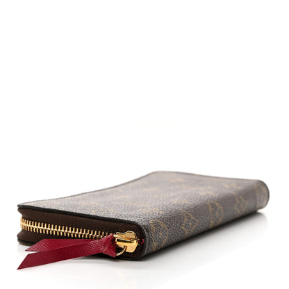 Louis Vuitton Monogram Clemence Wallet Fuchsia 4 of 7