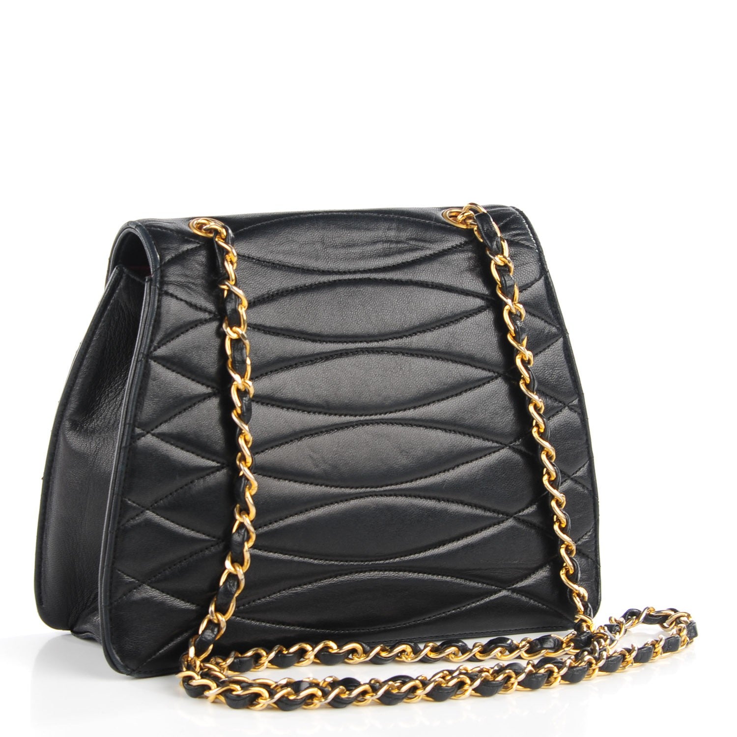 Chanel Lambskin Small Single Flap Black 3 of 9