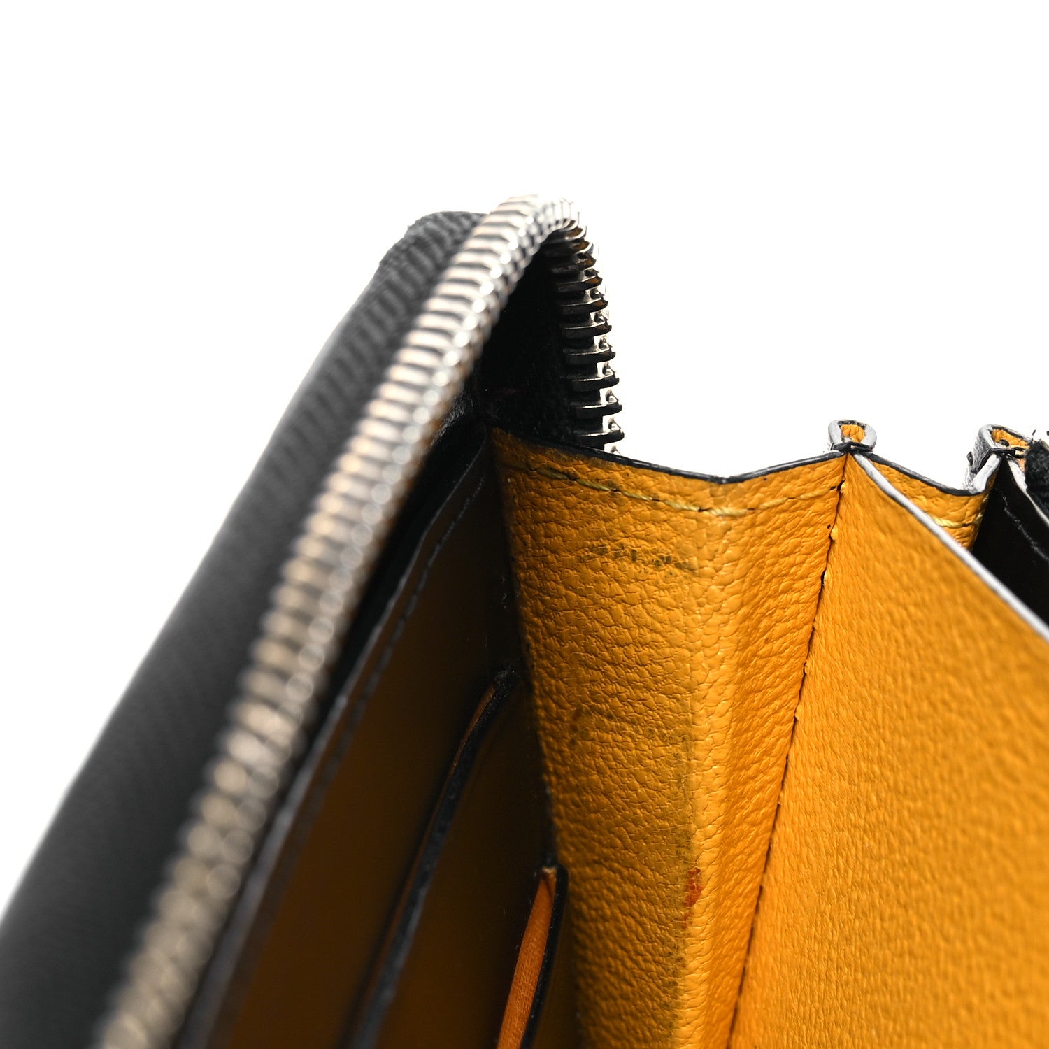 Goyard Goyardine Matignon Zip Around GM Wallet Black 8 of 10