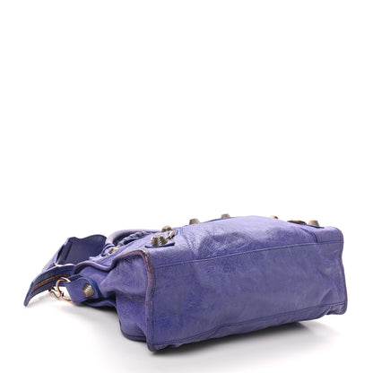 Balenciaga Agneau Giant 21 Rose Gold Hardware City Bleu Lavande 5 of 12