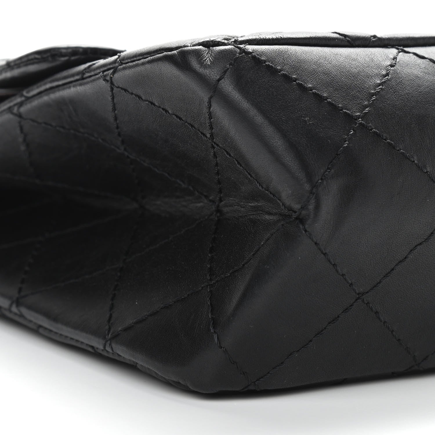 Chanel Aged Calfskin Quilted 2.55 Reissue 226 Flap Black 9 of 10
