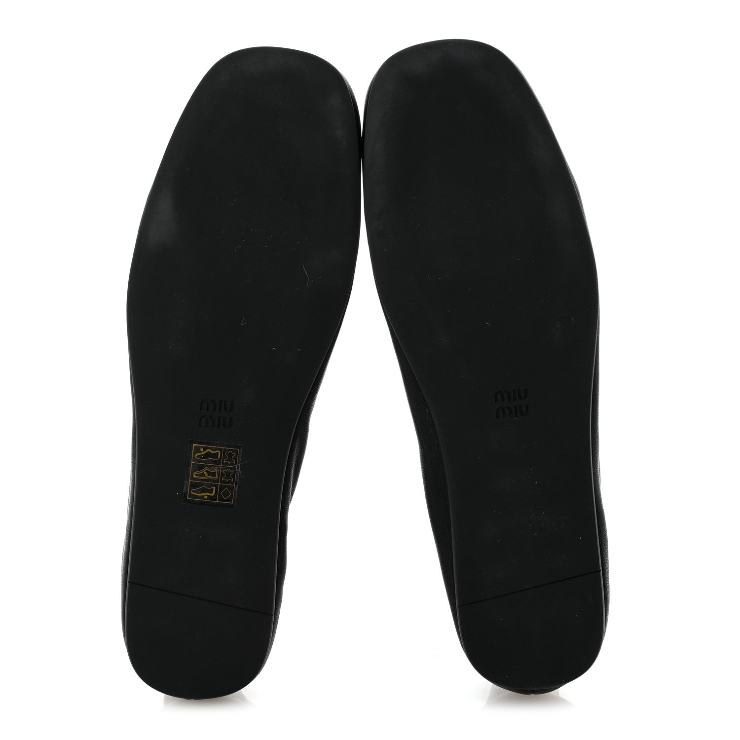 Miu Miu Ruches Nappa Loafer 38 Black 6 of 9