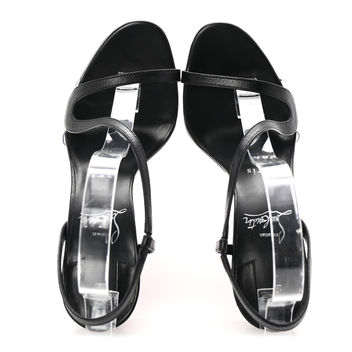 Nappa Rosalie Alta 150 Sandals 37 Black