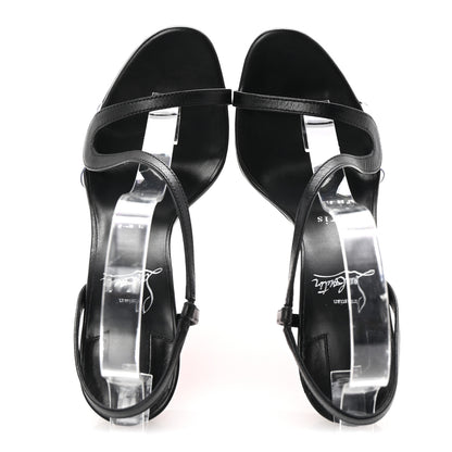 Christian Louboutin Nappa Rosalie Alta 150 Sandals 37 Black 2 of 8