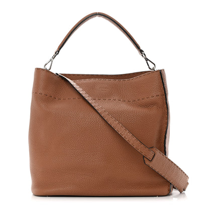 Fendi Cuoio Romano Selleria Large Anna Bucket Bag Mou 1 of 15