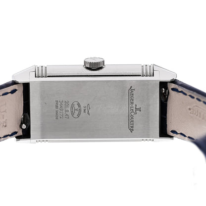 Jaeger-LeCoultre Stainless Steel Alligator Diamond 20mm Reverso One MonoFace Quartz Watch Q3288420 4 of 4