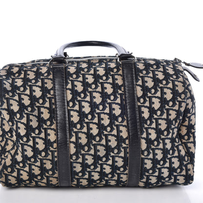 Christian Dior Monogram Boston Navy Blue 28 of 44