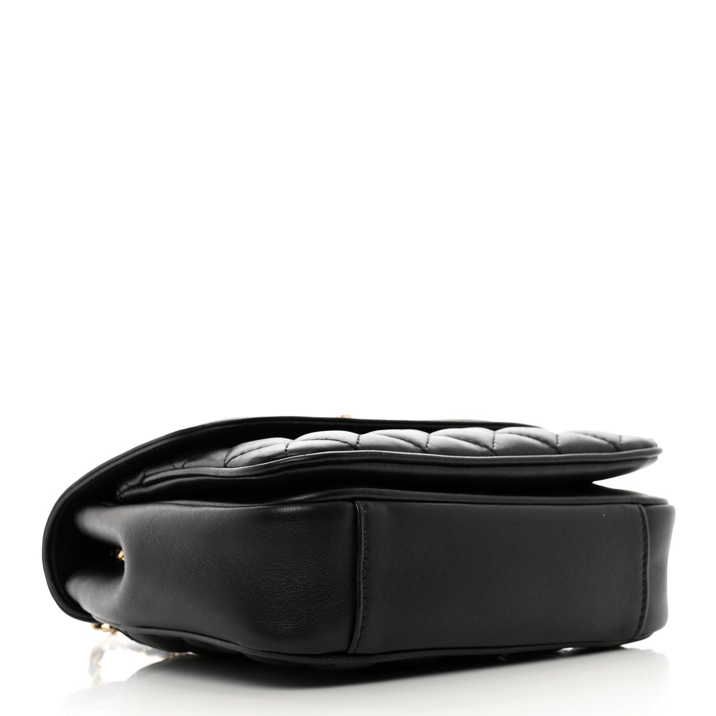 Lambskin Quilted Small Lovely Day Flap Black