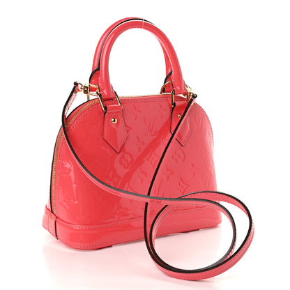 Louis Vuitton Vernis Alma BB Rose Litchi 3 of 8