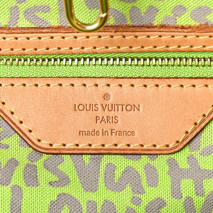 Louis Vuitton Monogram Graffiti Neverfull GM Green 6 of 12