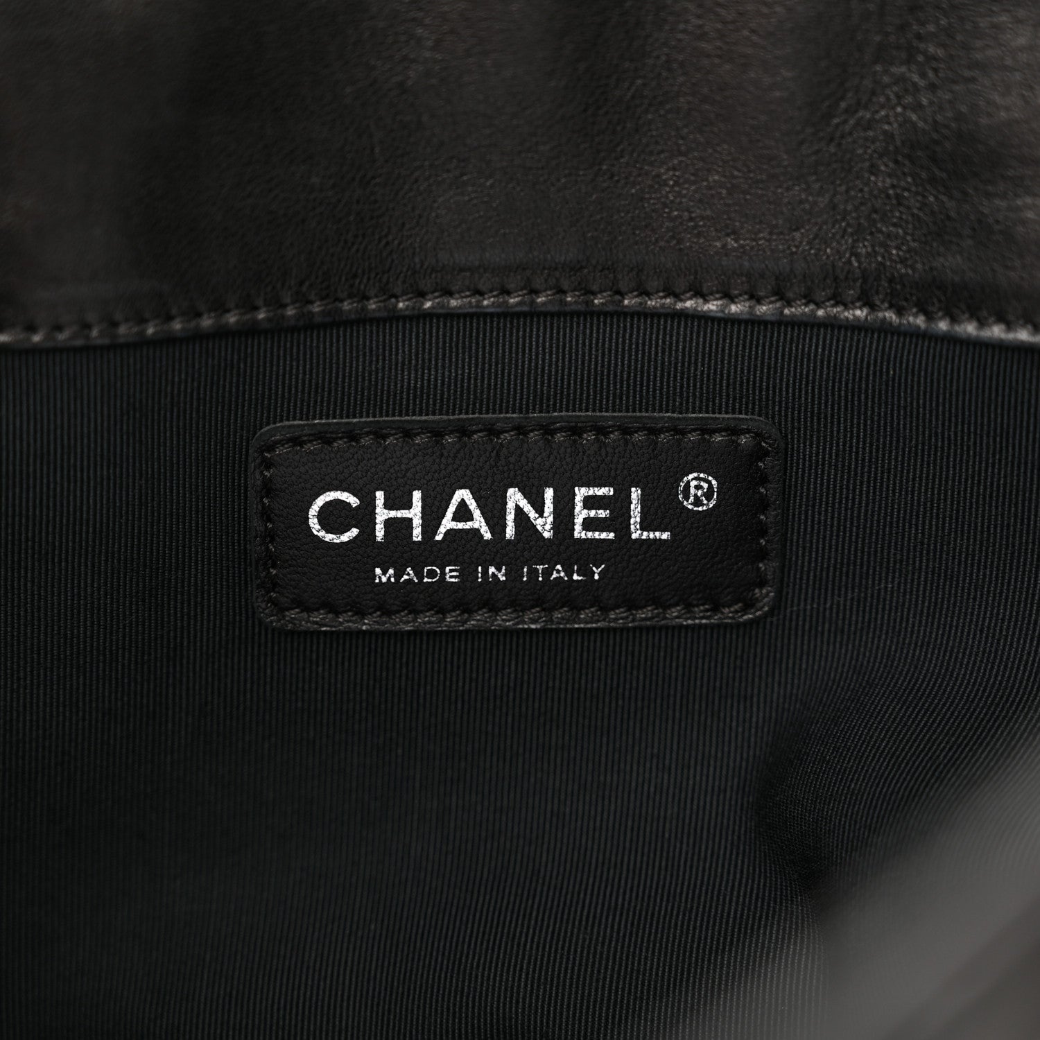 Chanel Lambskin Camellia No. 5 Shoulder Bag Black 6 of 16