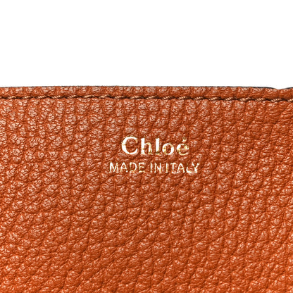 Chloe Grained Lambskin Mini Drew Shoulder Bag Caramel 6 of 10