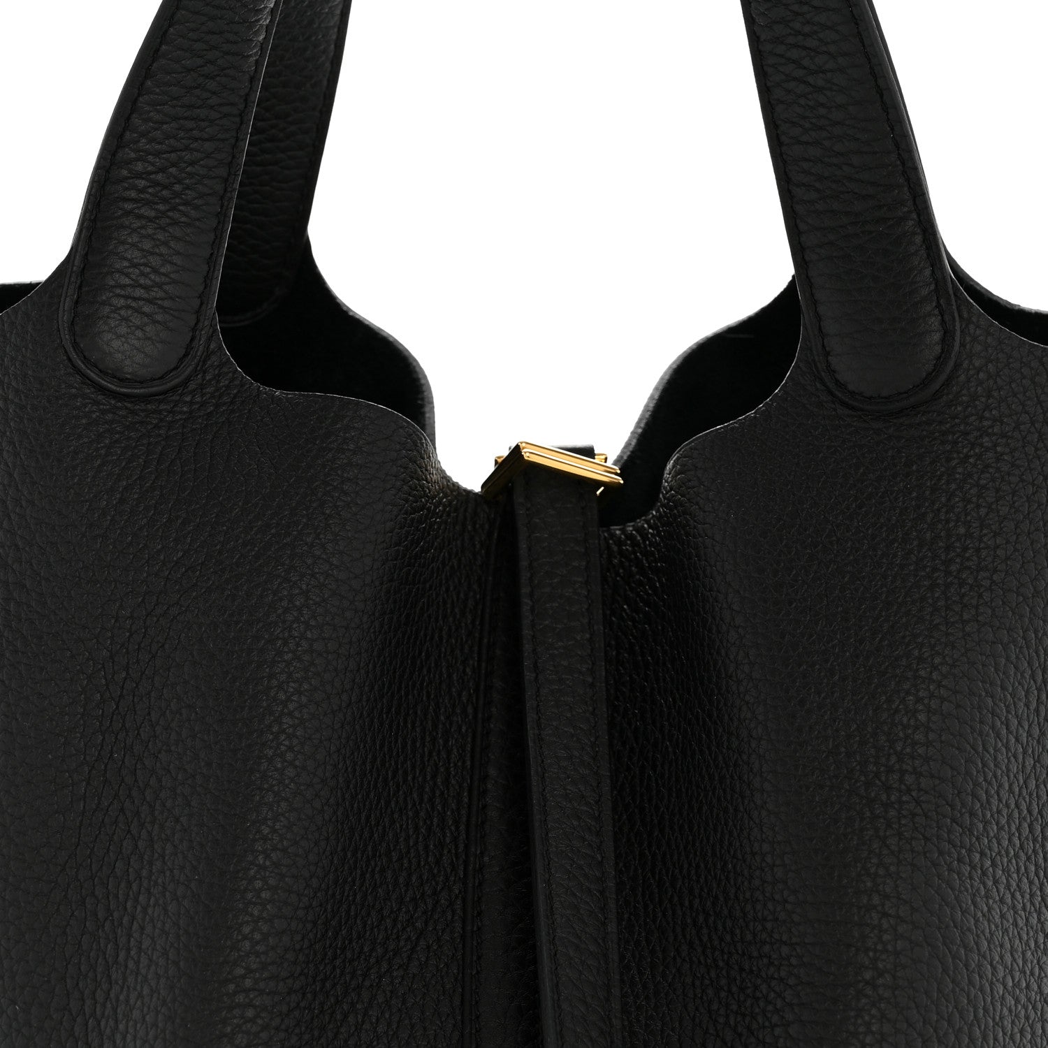 Hermes Taurillon Clemence Picotin Lock 22 MM Black 8 of 10