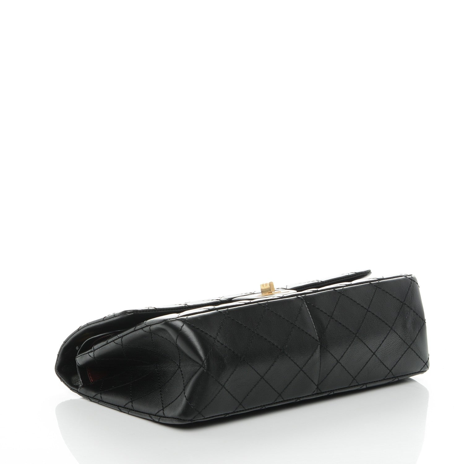 Chanel Aged Calfskin Quilted 2.55 Reissue 226 Flap Black 4 of 7