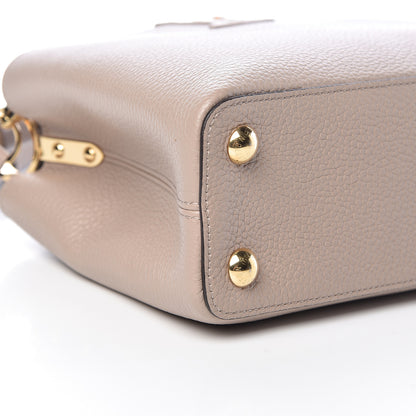 Louis Vuitton Taurillon Capucines BB Galet 8 of 9