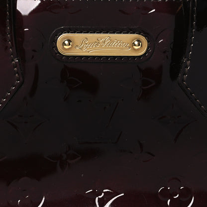 Louis Vuitton Vernis Wilshire PM Amarante 7 of 9