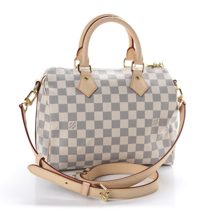 Louis Vuitton Damier Azur Speedy Bandouliere 25 3 of 10