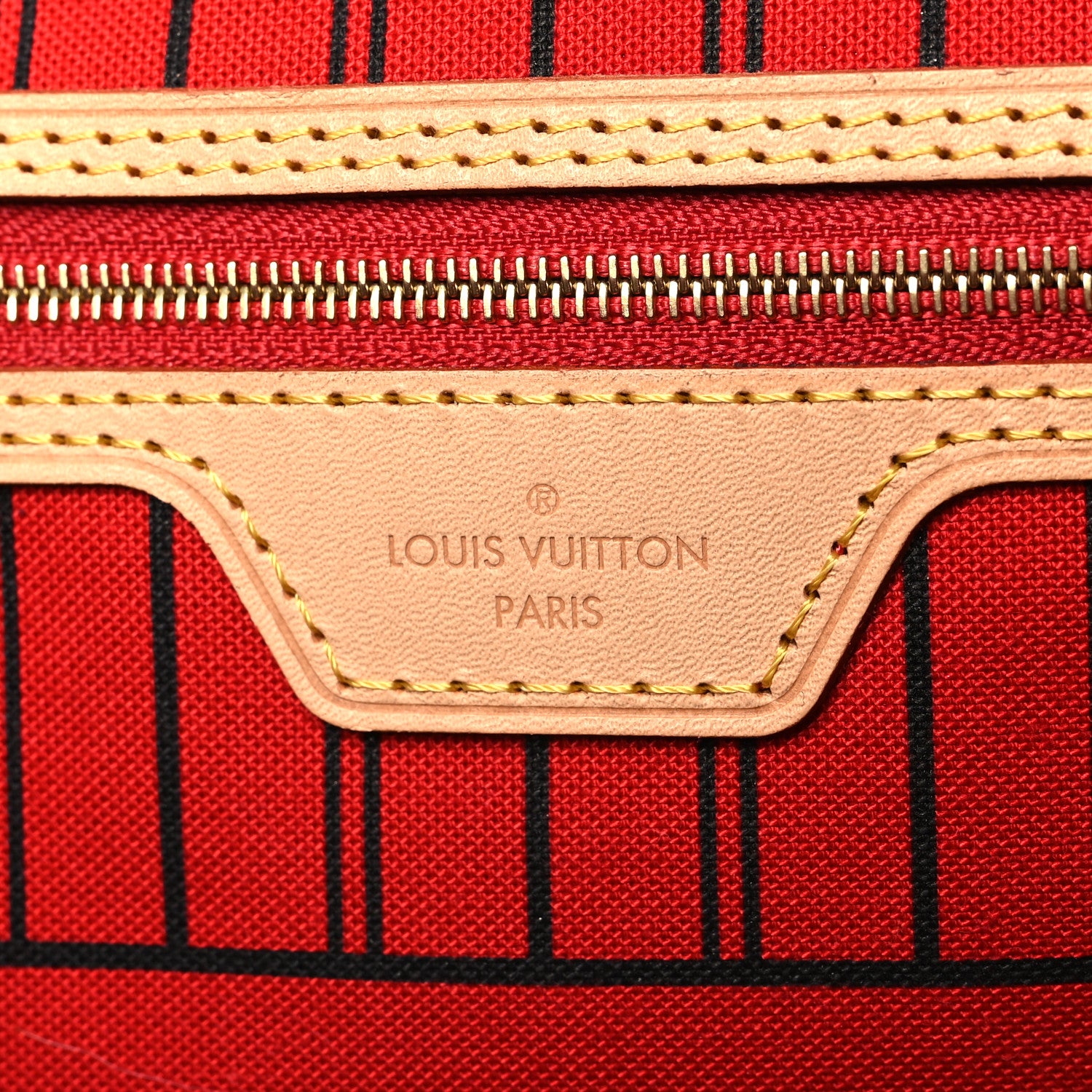 Louis Vuitton Monogram Neo Neverfull MM Cherry 6 of 9