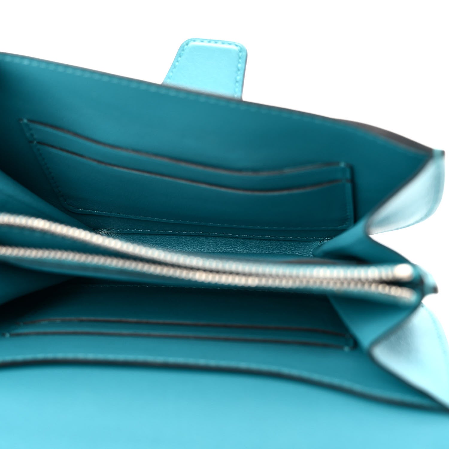 Hermes Swift Mini Convoyeur Turquoise 5 of 11
