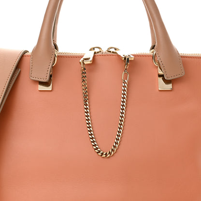 Chloe Smooth Calfskin Medium Baylee Tote Wet Sand Coral Reef 8 of 13