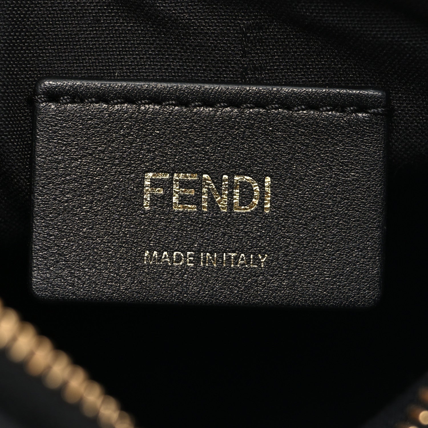 Fendi Vitello Grace Matte Mini Fendigraphy Hobo Bag Black 6 of 10