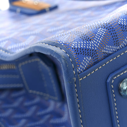 Goyard Goyardine Marquises Tote Sky Blue 14 of 16