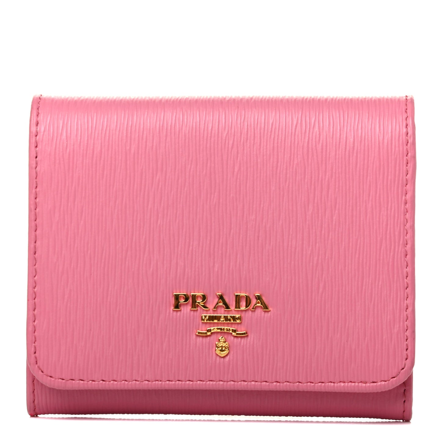 Vitello Move Tri-Fold Compact Wallet Peonia