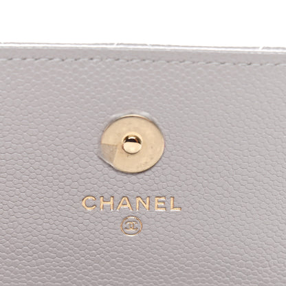 Chanel Caviar Quilted Mini Business Affinity Flap Grey 6 of 12