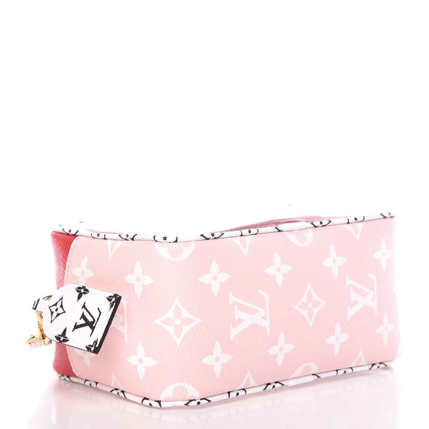 Monogram Giant Beach Pouch Rouge