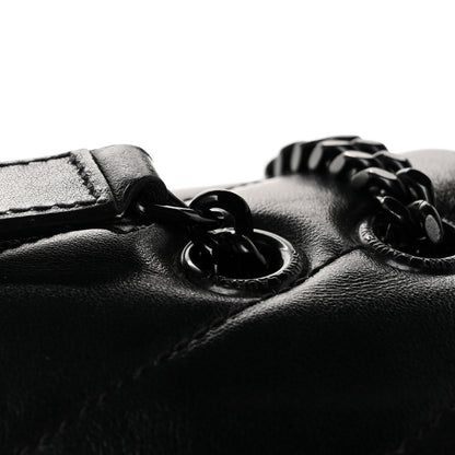 Saint Laurent Calfskin Y Quilted Monogram Monochrome Small Loulou Chain Satchel Black 11 of 11