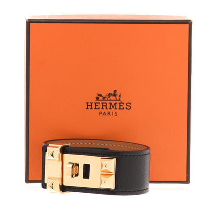 Hermes Epsom Collier de Chien CDC 24 Bracelet T2 Black 7 of 7