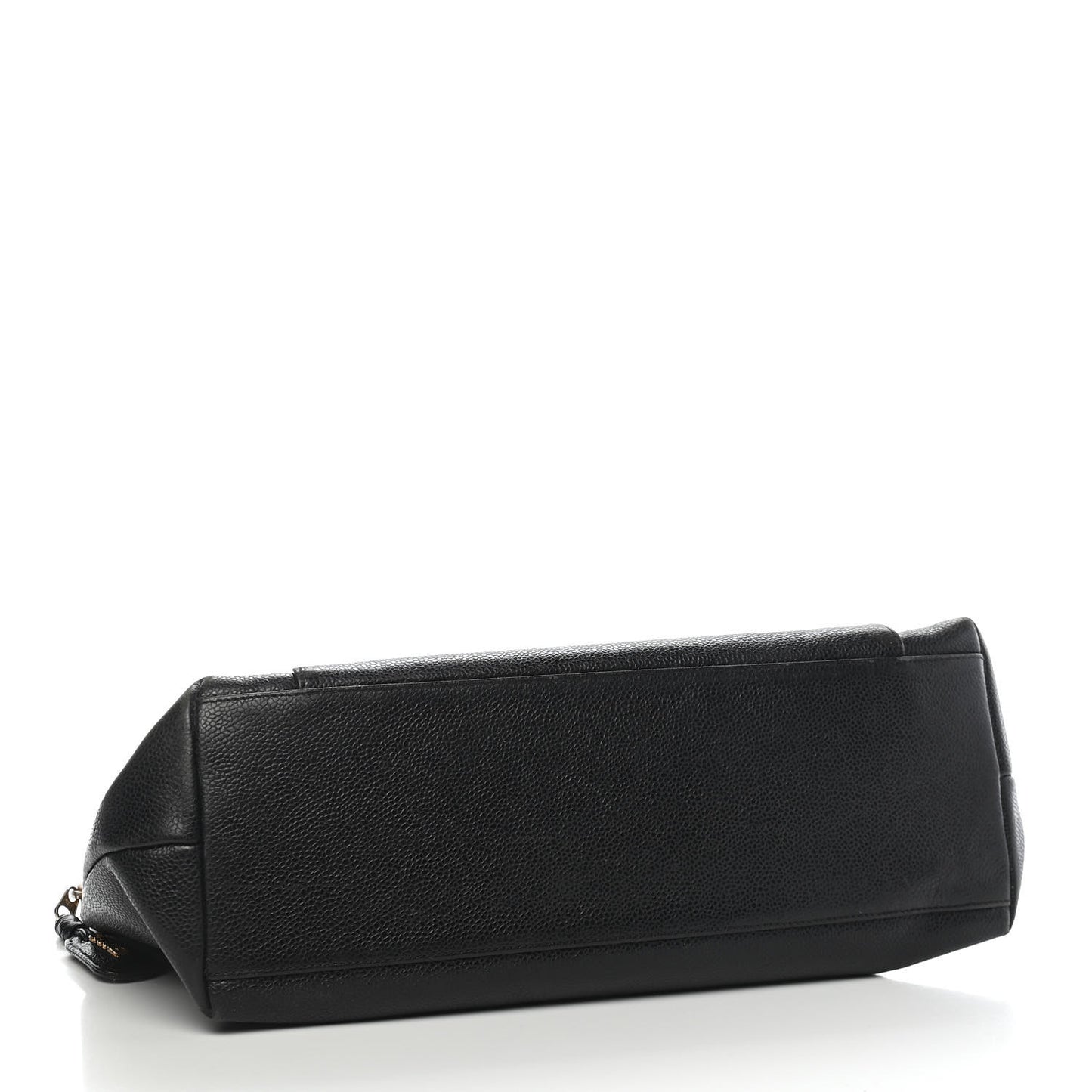 Caviar Flap Shoulder Bag Black