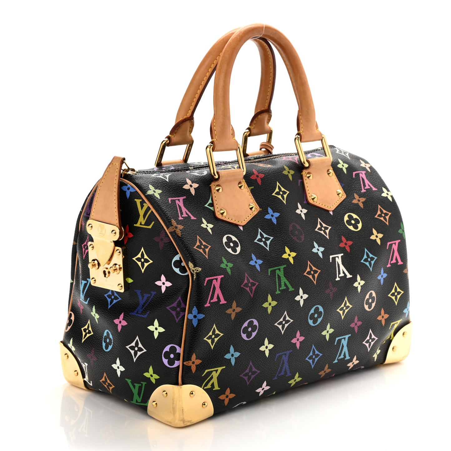 Monogram Multicolor Speedy 30 Black