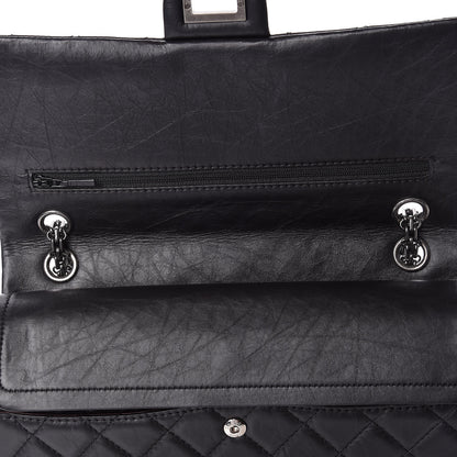 Chanel Aged Calfskin Quilted 2.55 Reissue 226 Flap Black 12 of 12