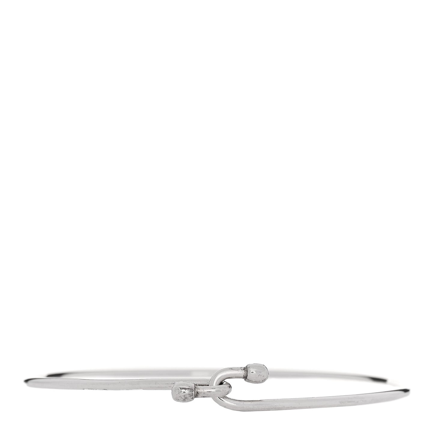 Sterling Silver Hook Bangle Bracelet
