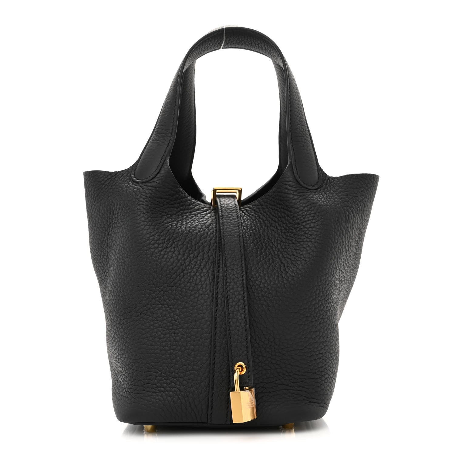 Hermes Taurillon Clemence Picotin Lock 18 PM Black 1 of 11