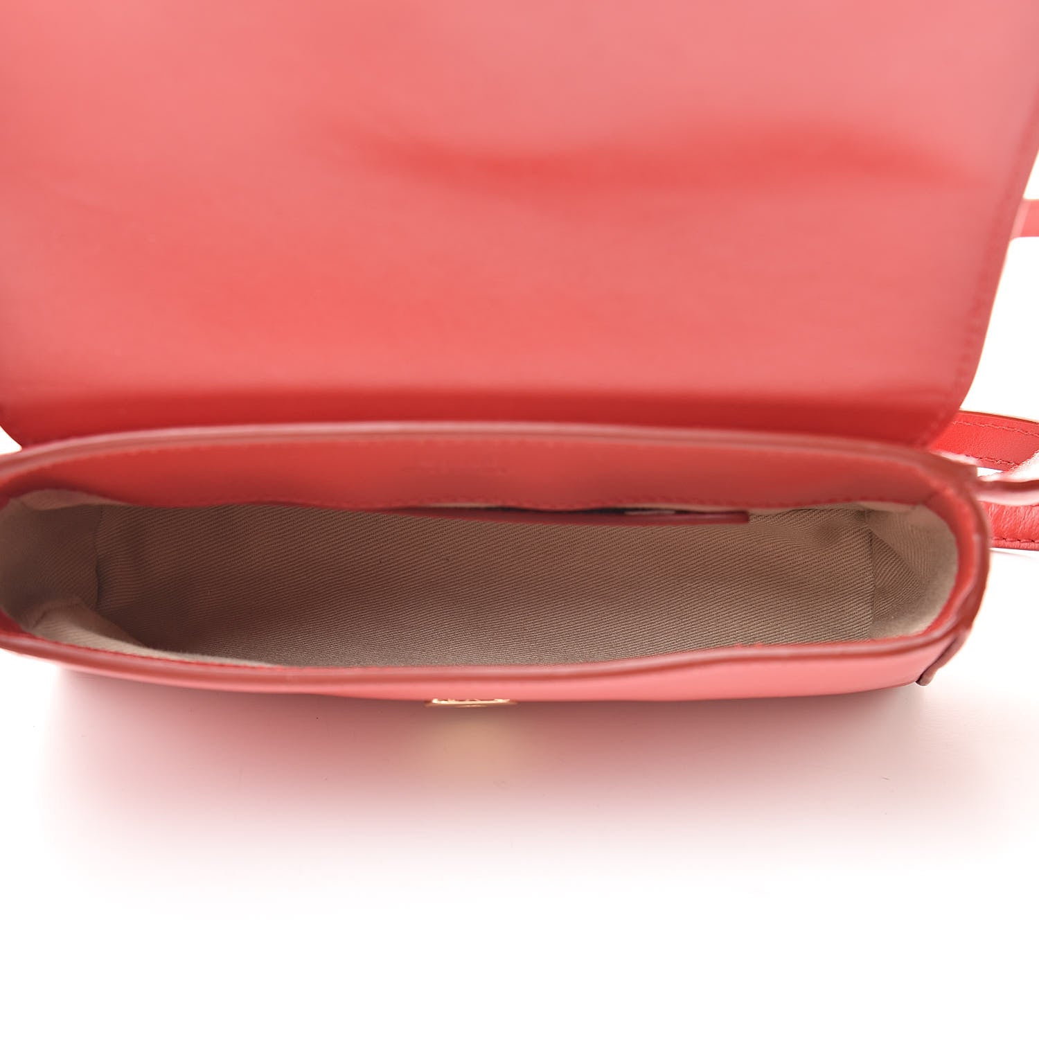 Chloe Calfskin Suede C Belt Bag Plaid Red 5 of 12
