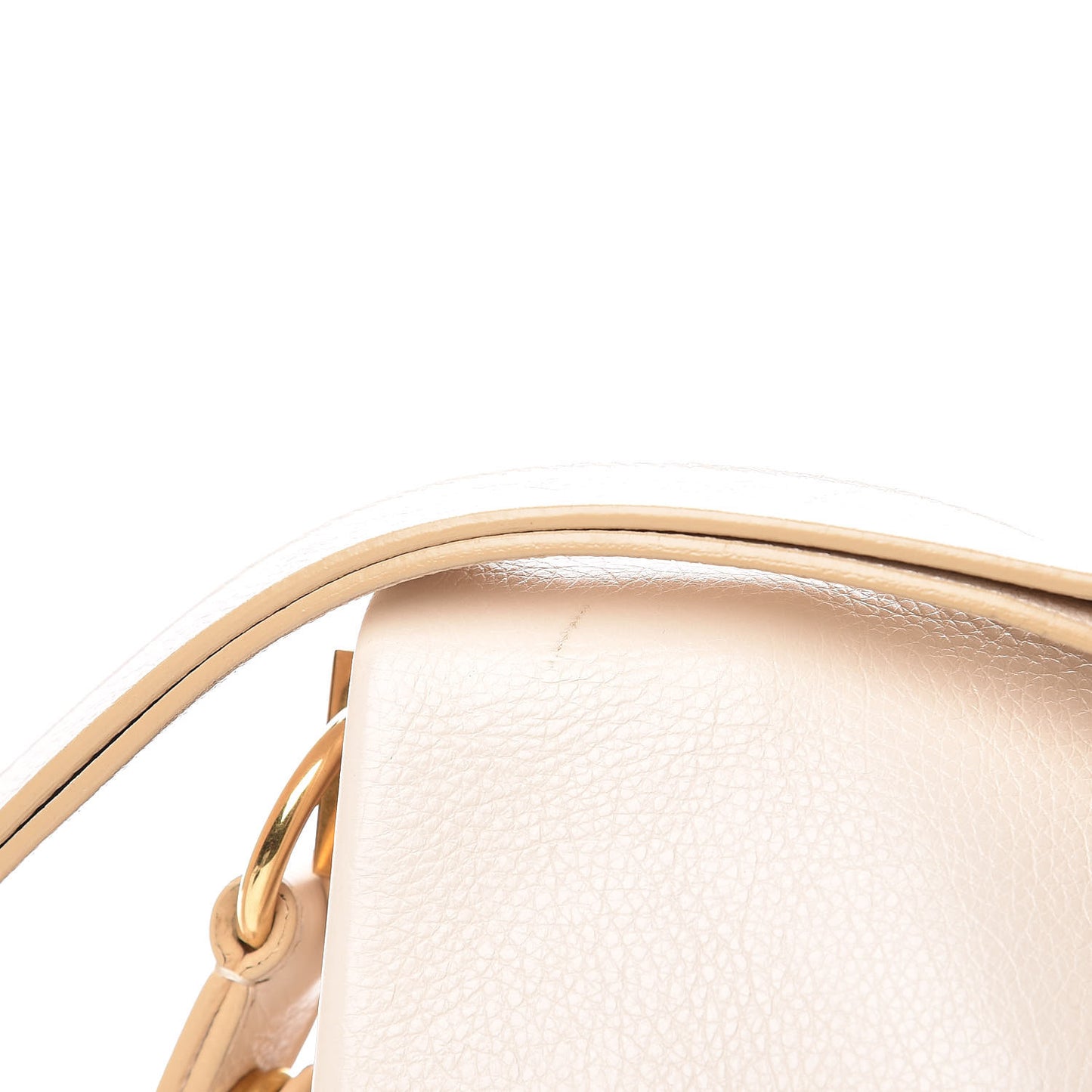 Calfskin Blade Flap Cream