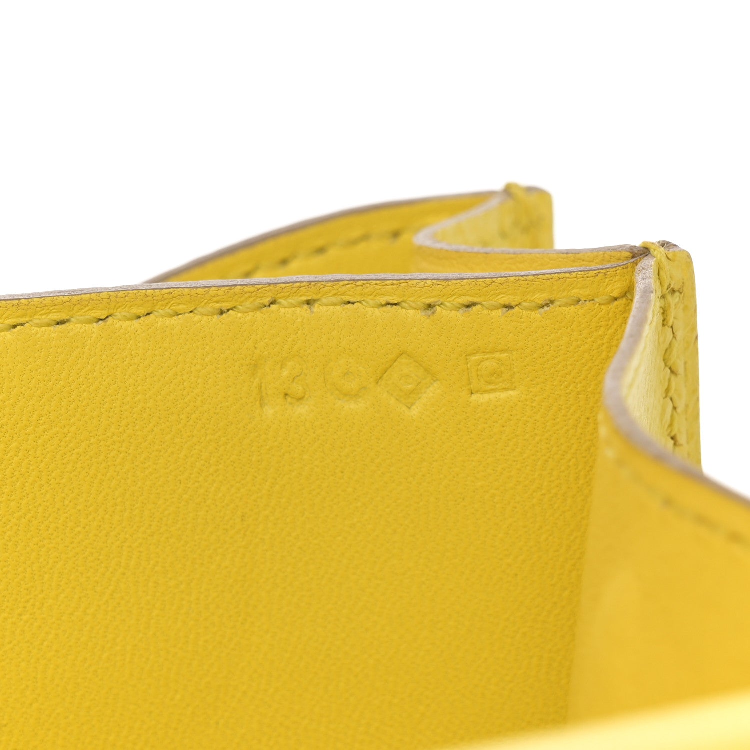 Hermes Epsom Constance 18 Lime 7 of 17