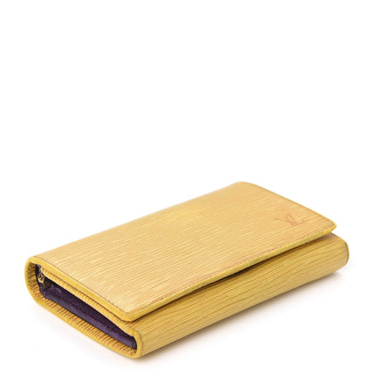 Louis Vuitton Epi Porte-Monnaie Billets Tresor Wallet Tassil 4 of 13