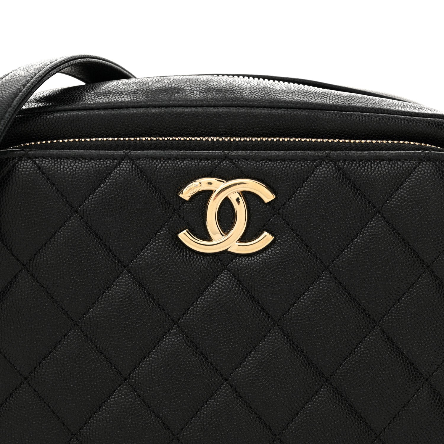Chanel Caviar Quilted Medium Business Affinity Camera Case Black 8 of 15