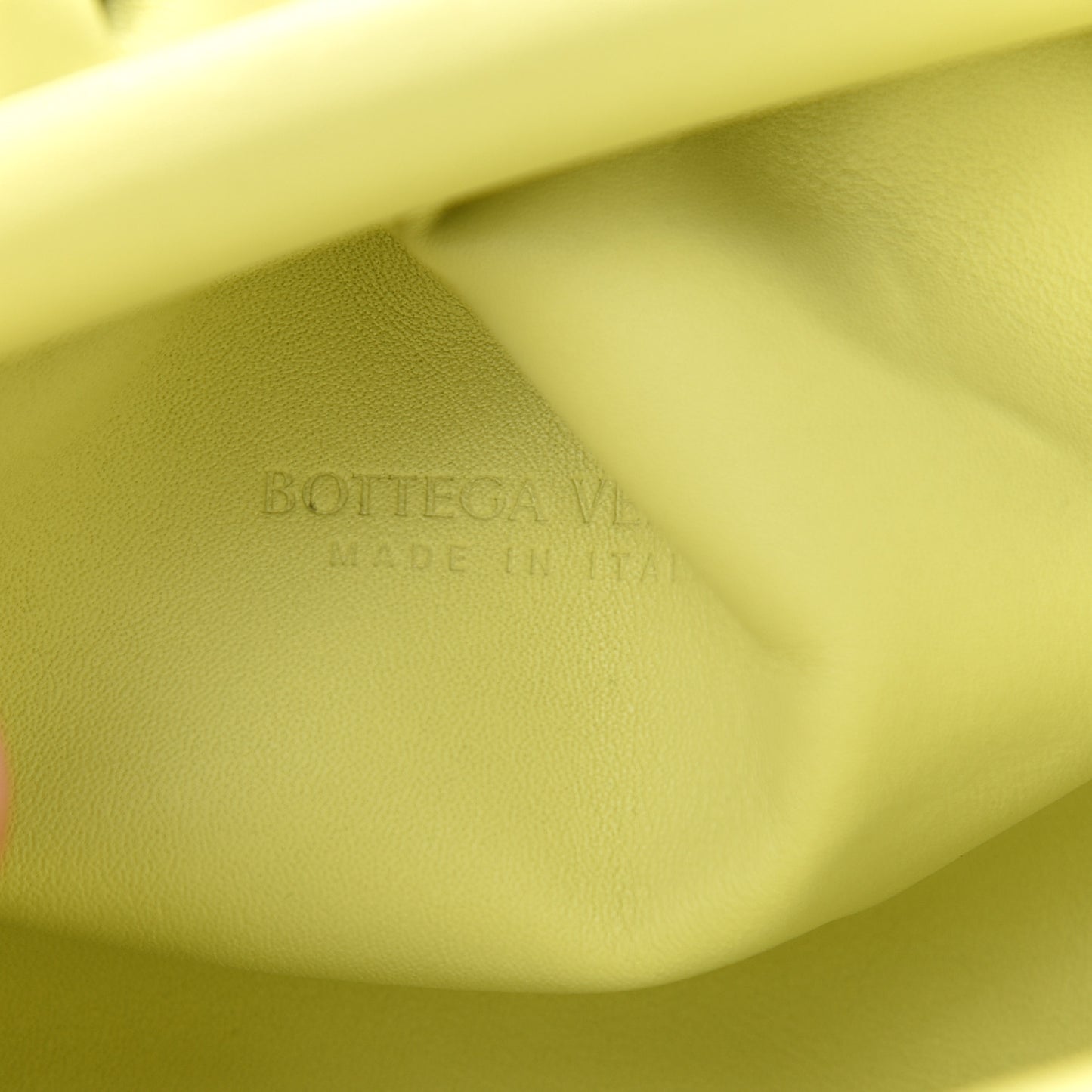 Butter Calfskin The Mini Pouch Seagrass
