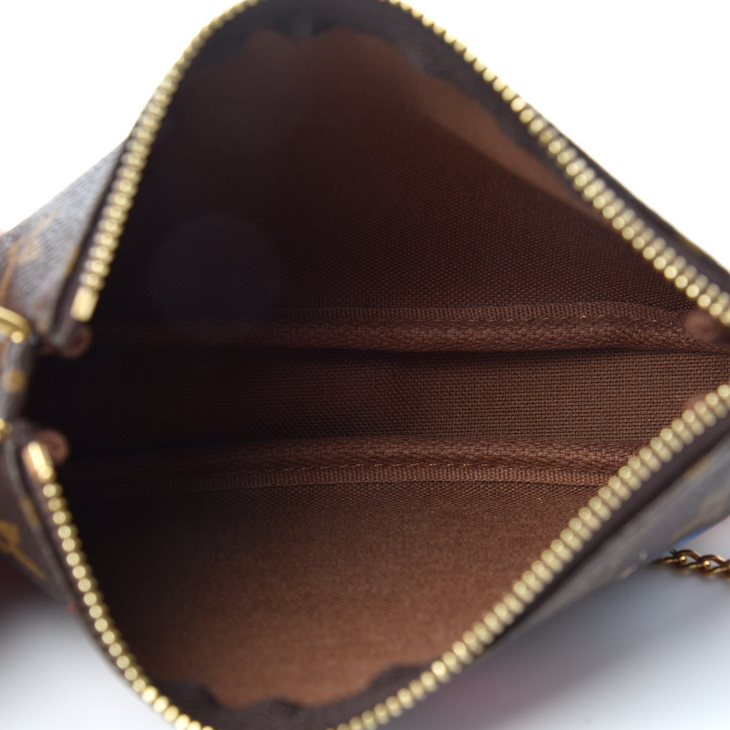 Louis Vuitton Monogram 2017 Christmas Animation Mini Pochette Accessories 6 of 7