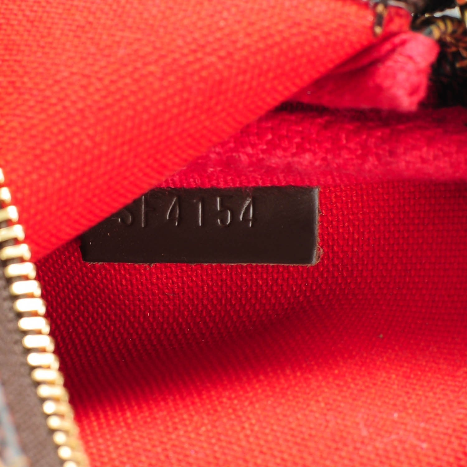 Louis Vuitton Damier Ebene Mini Pochette Accessories 7 of 7