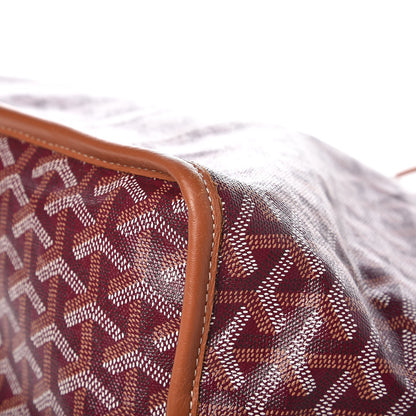 Goyard Goyardine Reversible Pertuis GM Burgundy 12 of 13
