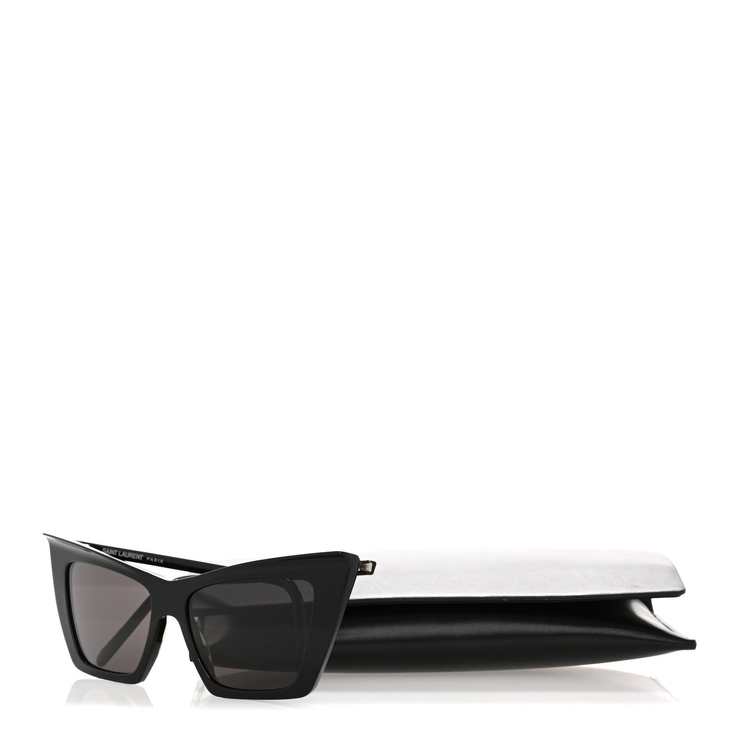 Acetate SL 372 Cat Eye Sunglasses Black